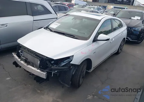 2020 Hyundai Ioniq Hybrid Limited from USA, damaged, VIN KMHC05LC2LU199433